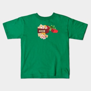 Grinch Christmas Cards Kids T-Shirt